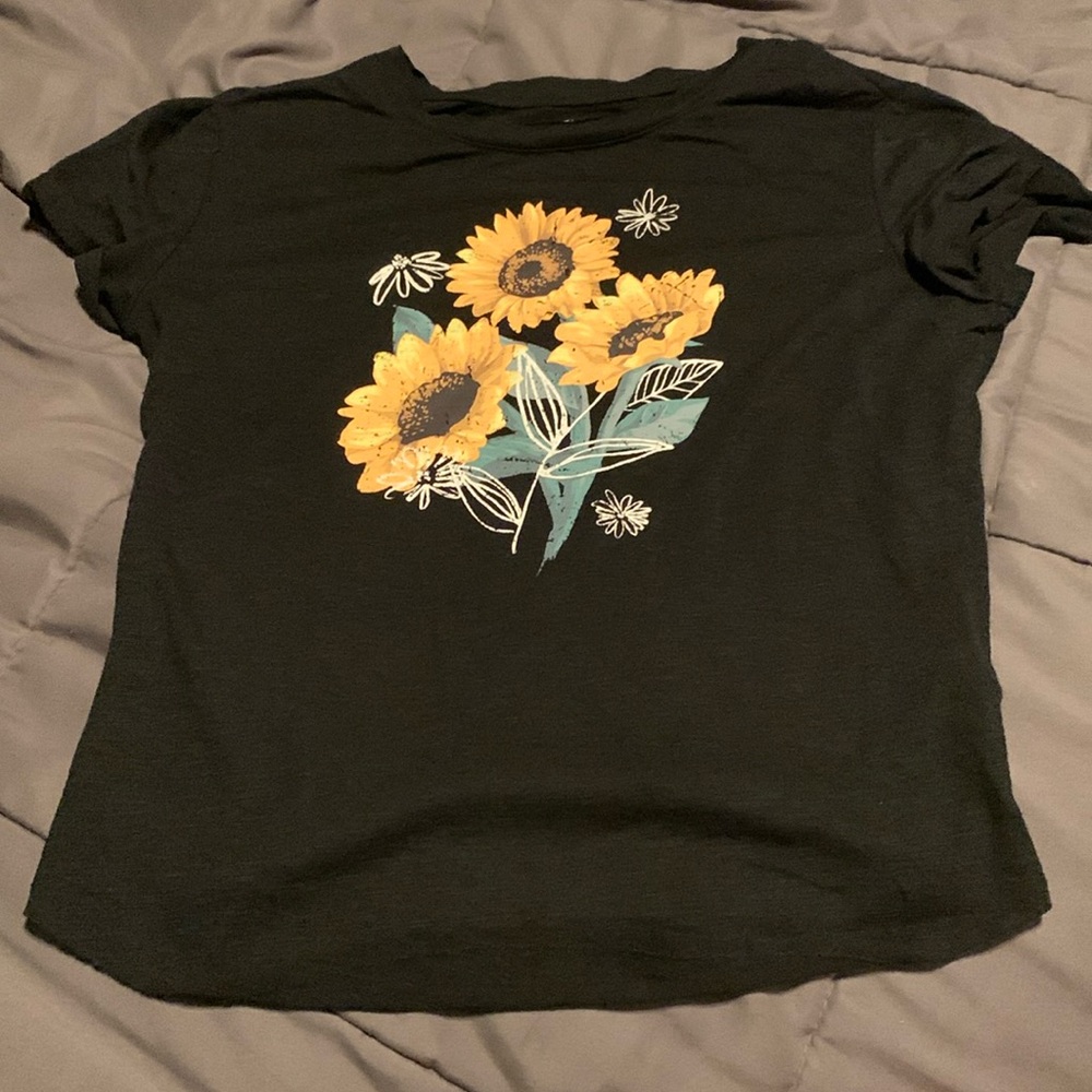 Sunflower Long crop top